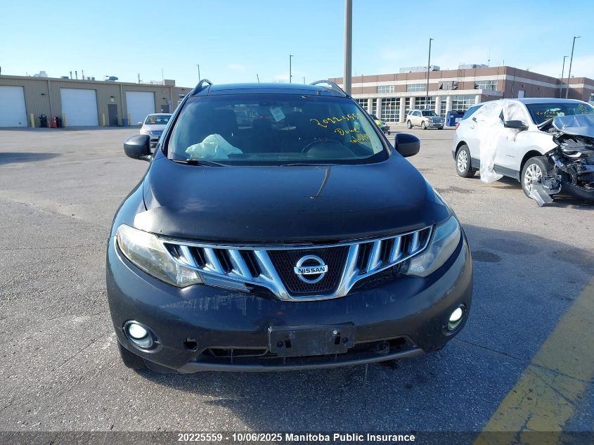2009 Nissan Murano Sl VIN: JN8AZ18W39W129194 Lot: 20225559