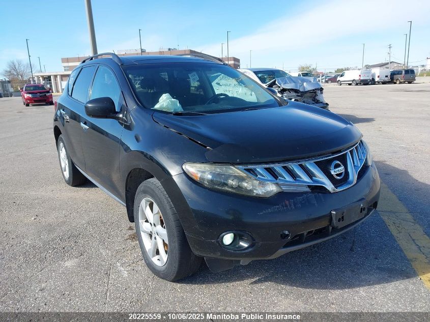 2009 Nissan Murano Sl VIN: JN8AZ18W39W129194 Lot: 20225559