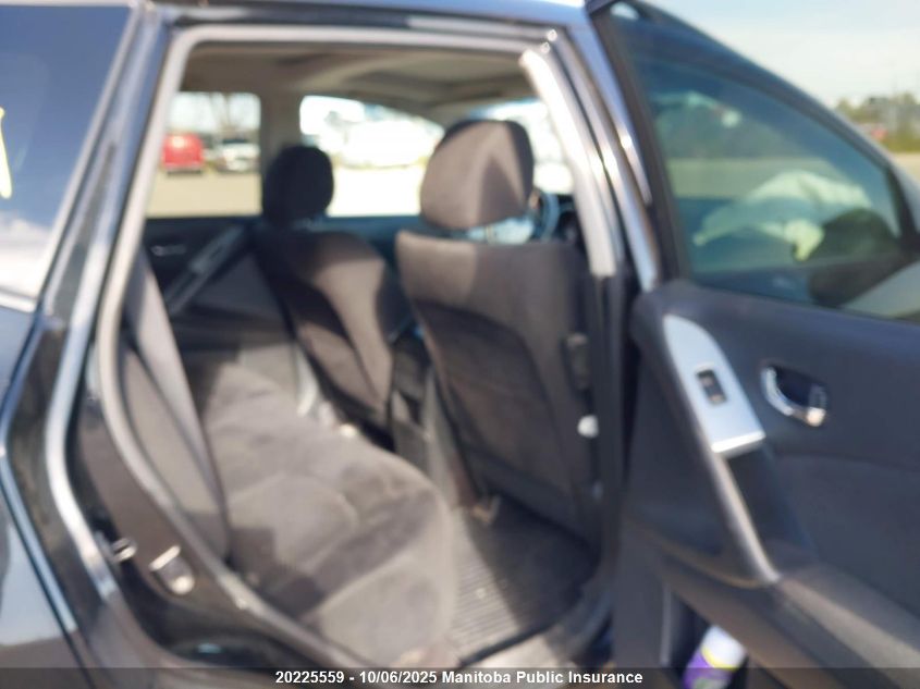 2009 Nissan Murano Sl VIN: JN8AZ18W39W129194 Lot: 20225559