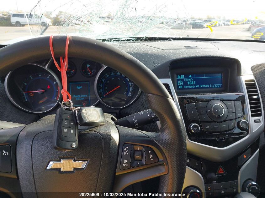 2012 Chevrolet Cruze Lt Turbo VIN: 1G1PF5SC8C7371039 Lot: 20225609