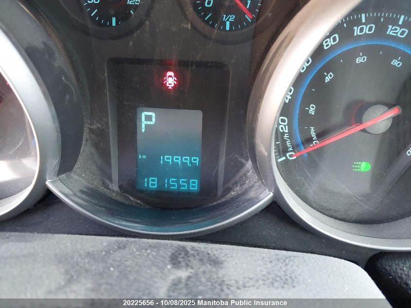 2011 Chevrolet Cruze Lt Turbo VIN: 1G1PF5S94B7185081 Lot: 20225656