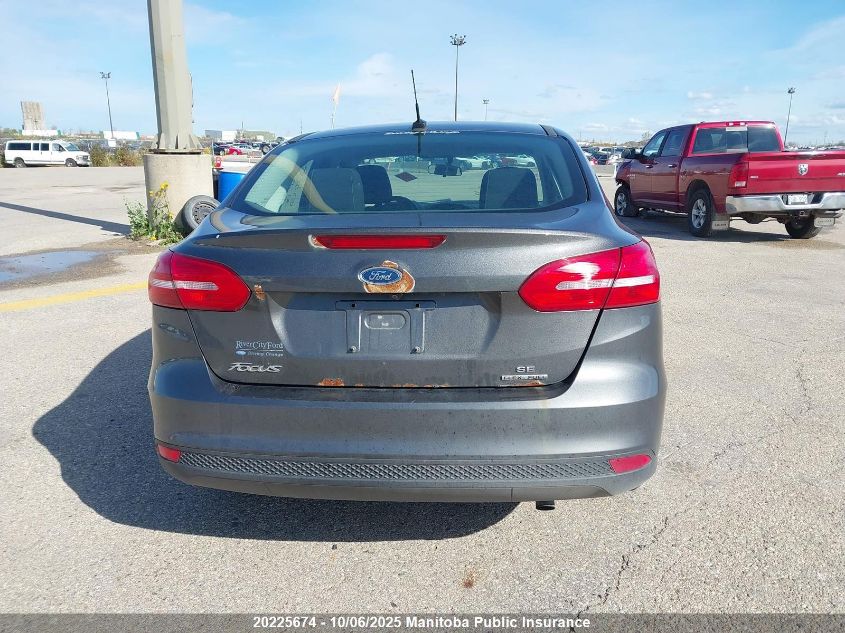 2015 Ford Focus Se VIN: 1FADP3F20FL245658 Lot: 20225674