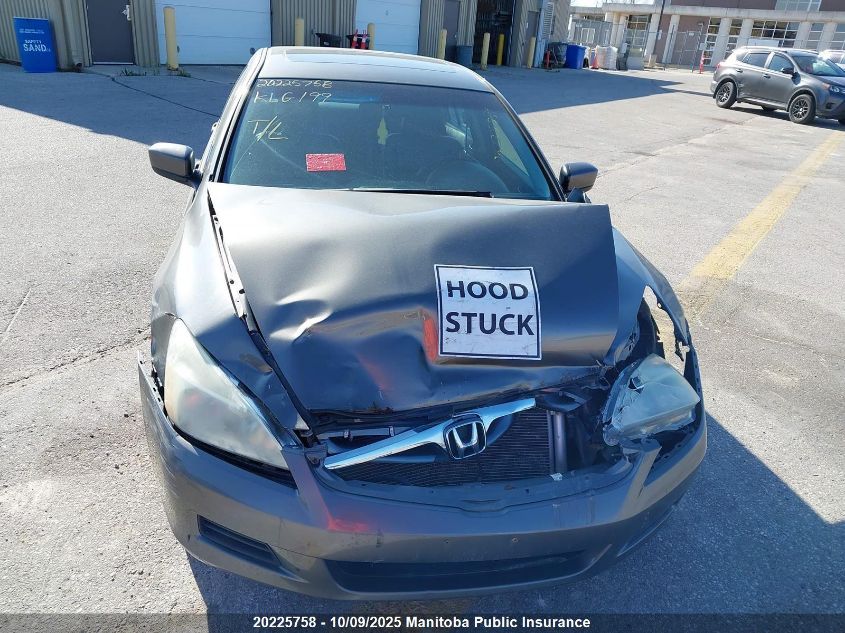 2007 Honda Accord Ex VIN: 1HGCM56767A813433 Lot: 20225758