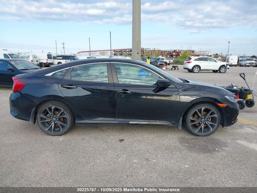 2019 Honda Civic Sport VIN: 2HGFC2F8XKH035395 Lot: 20225767