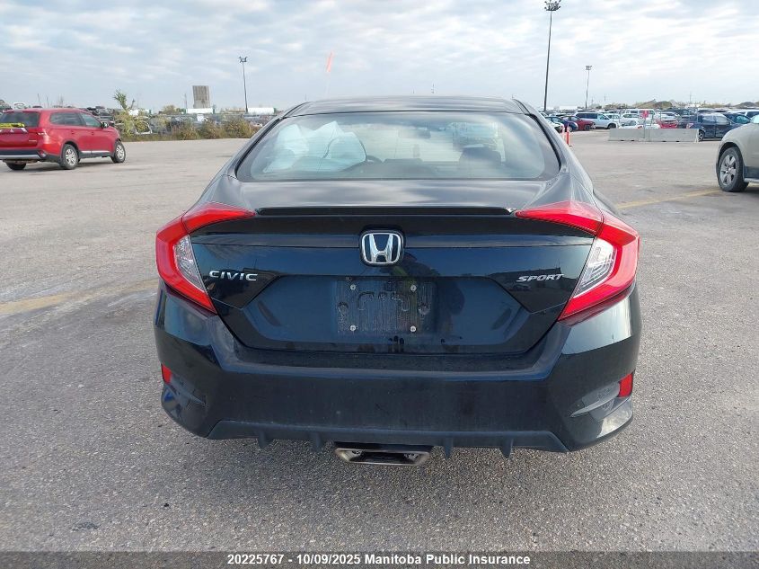 2019 Honda Civic Sport VIN: 2HGFC2F8XKH035395 Lot: 20225767