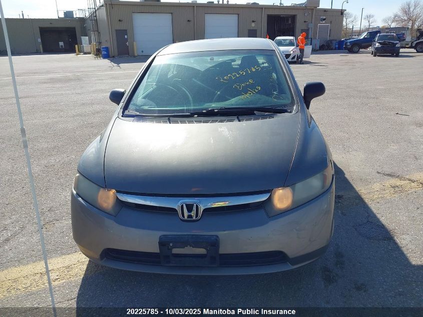 2006 Honda Civic Dx-G VIN: 2HGFA16386H025877 Lot: 20225785