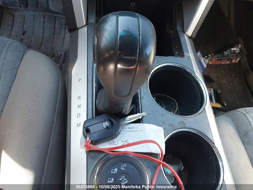 2013 Ford Explorer VIN: 1FM5K8B86DGA56308 Lot: 20225866