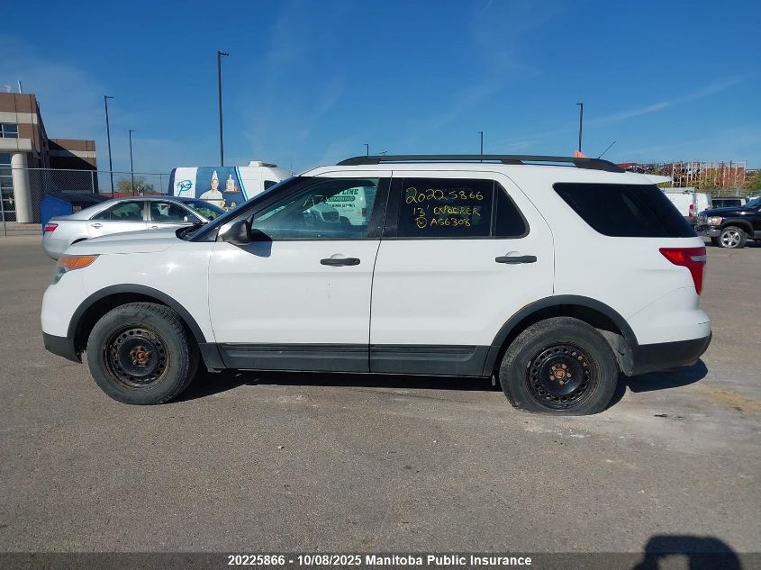 2013 Ford Explorer VIN: 1FM5K8B86DGA56308 Lot: 20225866