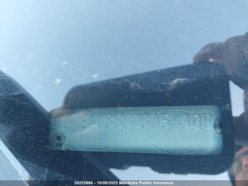 2013 Ford Explorer VIN: 1FM5K8B86DGA56308 Lot: 20225866