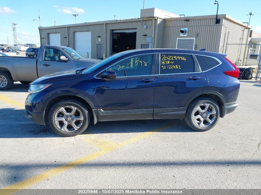 2018 Honda Cr-V Ex VIN: 2HKRW2H54JH122432 Lot: 20225946