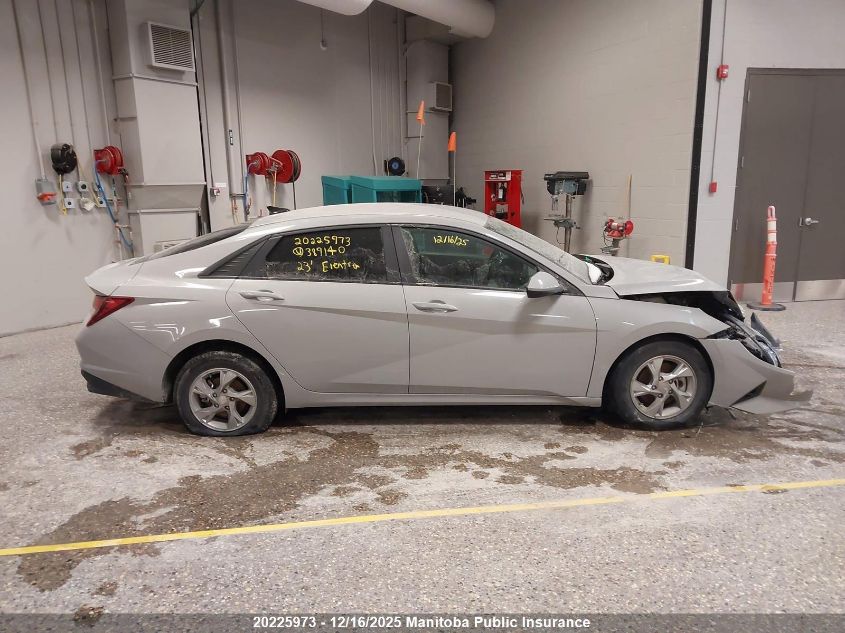 2023 Hyundai Elantra Essential VIN: KMHLM4AG3PU389140 Lot: 20225973