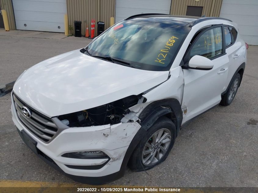2018 Hyundai Tucson VIN: KM8J3CA41JU754108 Lot: 20226022
