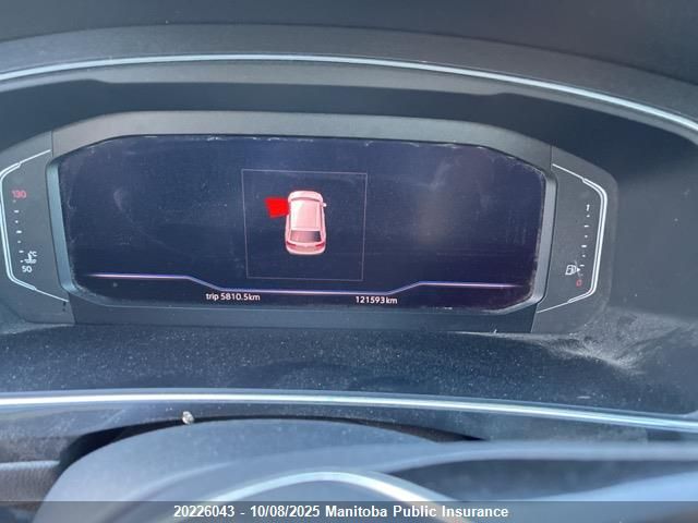 2019 Volkswagen Tiguan Highline 2.0 Tsi VIN: 3VV4B7AX9KM120087 Lot: 20226043