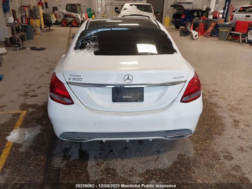 2015 Mercedes Benz C300W 4Matic VIN: 55SWF4KB3FU070115 Lot: 20226062