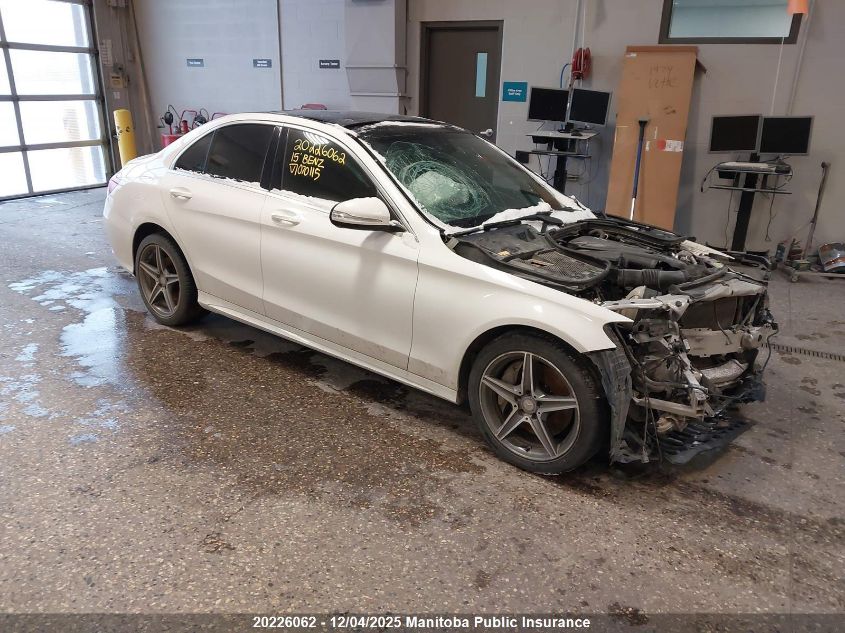 2015 Mercedes Benz C300W 4Matic VIN: 55SWF4KB3FU070115 Lot: 20226062