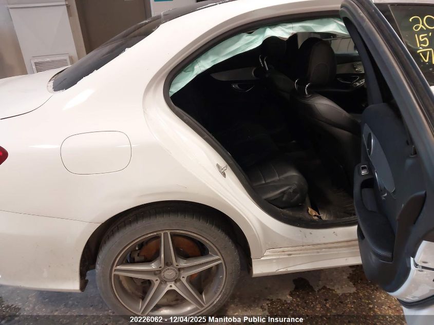 2015 Mercedes Benz C300W 4Matic VIN: 55SWF4KB3FU070115 Lot: 20226062