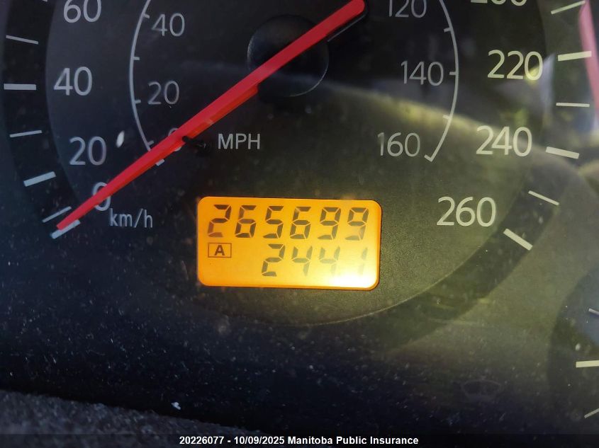 2005 Infiniti Fx35 VIN: JNRAS08W75X201626 Lot: 20226077