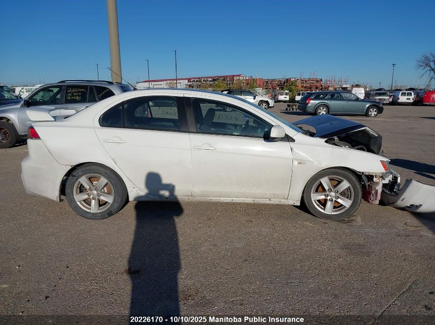 2008 Mitsubishi Lancer Gts VIN: JA3AU86U88U602813 Lot: 20226170