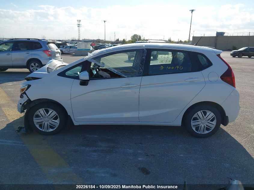 2019 Honda Fit Lx VIN: 3HGGK5H54KM100190 Lot: 20226184