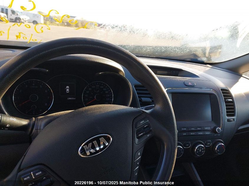 2017 Kia Forte Lx VIN: 3KPFL4A79HE146887 Lot: 20226196