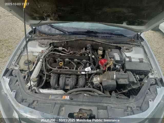 2011 Ford Fusion S VIN: 3FAHP0GA6BR186861 Lot: 20226200