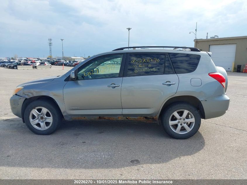 2007 Toyota Rav4 Limited VIN: JTMBD31V675089045 Lot: 20226270