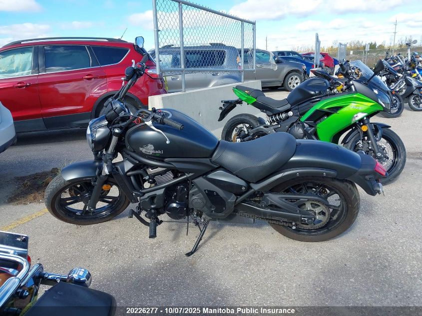 2017 Kawasaki En650 Vulcan S Abs VIN: JKAENED18HDA00319 Lot: 20226277