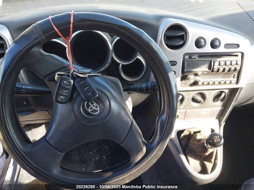 2003 Toyota Matrix VIN: 2T1KR32E33C755629 Lot: 20226280