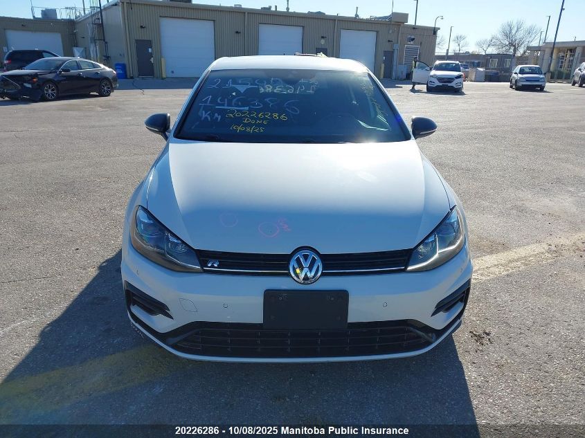 2018 Volkswagen Golf R 4Motion VIN: WVWVF7AU2JW199100 Lot: 20226286