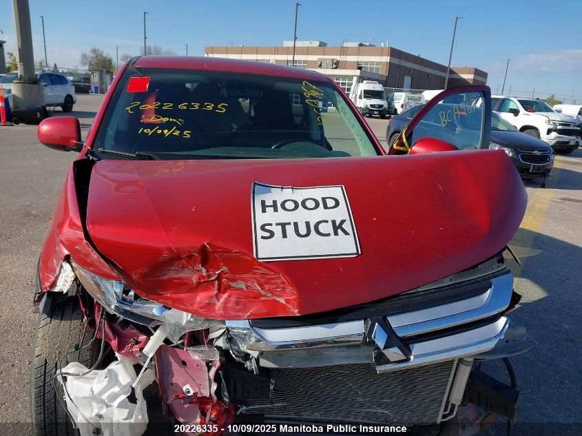 2016 Mitsubishi Outlander Es VIN: JA4AD2A33GZ601173 Lot: 20226335