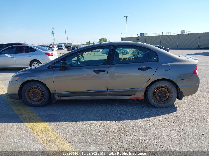 2008 Honda Civic Dx-G VIN: 2HGFA16408H116265 Lot: 20226346