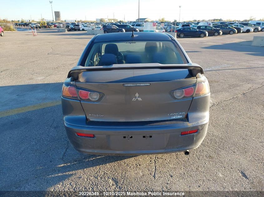 2011 Mitsubishi Lancer Es VIN: JA32U2FU0BU601728 Lot: 20226349