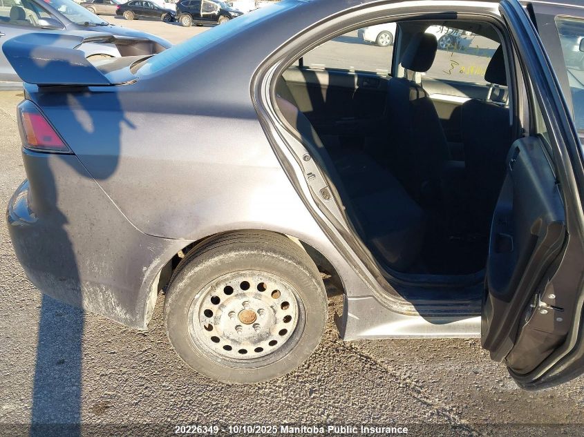 2011 Mitsubishi Lancer Es VIN: JA32U2FU0BU601728 Lot: 20226349