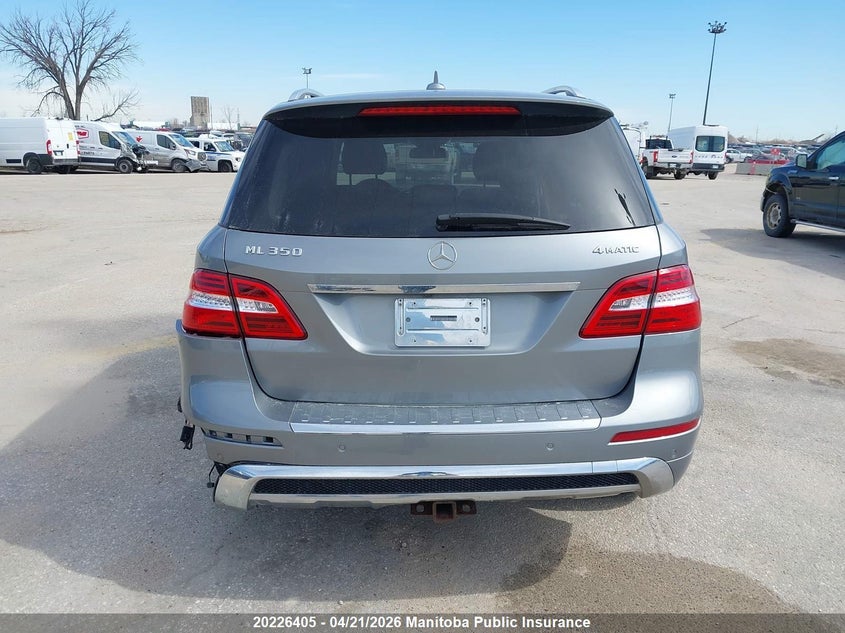 2013 Mercedes Benz Ml350 VIN: 4JGDA5HB4DA233618 Lot: 20226405