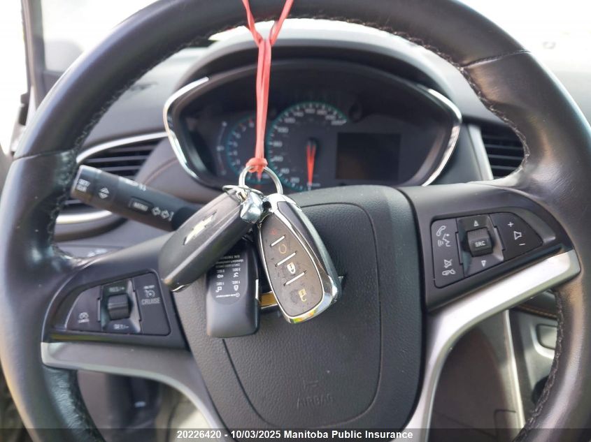 2019 Chevrolet Trax Ls VIN: 3GNCJPSB5KL396456 Lot: 20226420