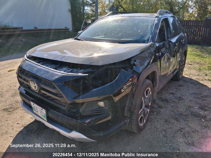 2T3J1RFV1KW016408 2019 Toyota Rav4 Trail auction photo 1