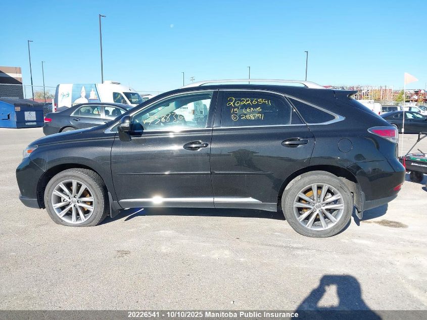 2015 Lexus Rx350 VIN: 2T2BK1BA2FC288791 Lot: 20226541