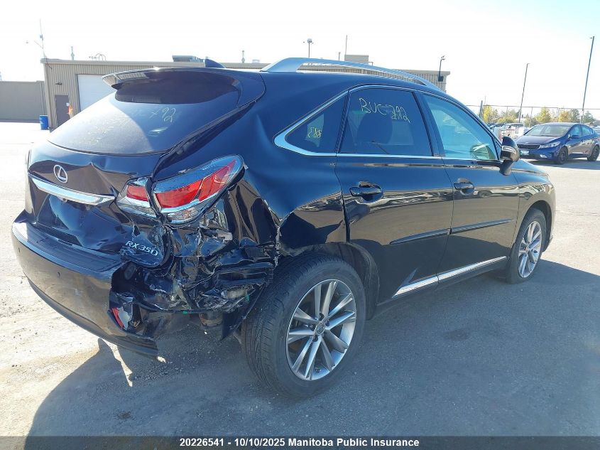 2015 Lexus Rx350 VIN: 2T2BK1BA2FC288791 Lot: 20226541