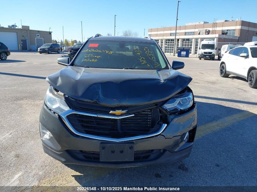 2019 Chevrolet Equinox Lt 2.0T VIN: 2GNAXVEX1K6153801 Lot: 20226548