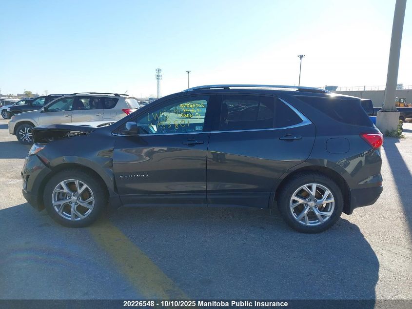 2019 Chevrolet Equinox Lt 2.0T VIN: 2GNAXVEX1K6153801 Lot: 20226548
