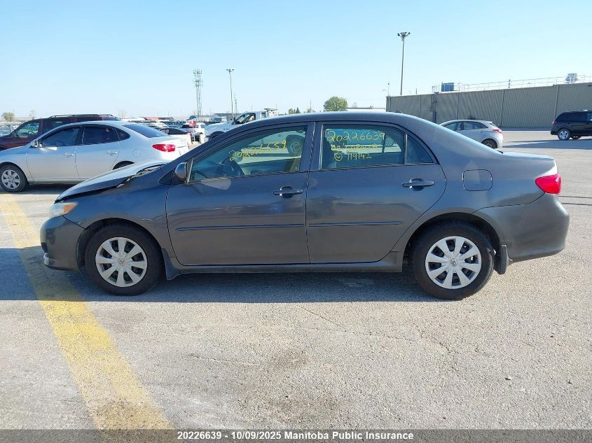 2009 Toyota Corolla VIN: 2T1BU40E69C119142 Lot: 20226639