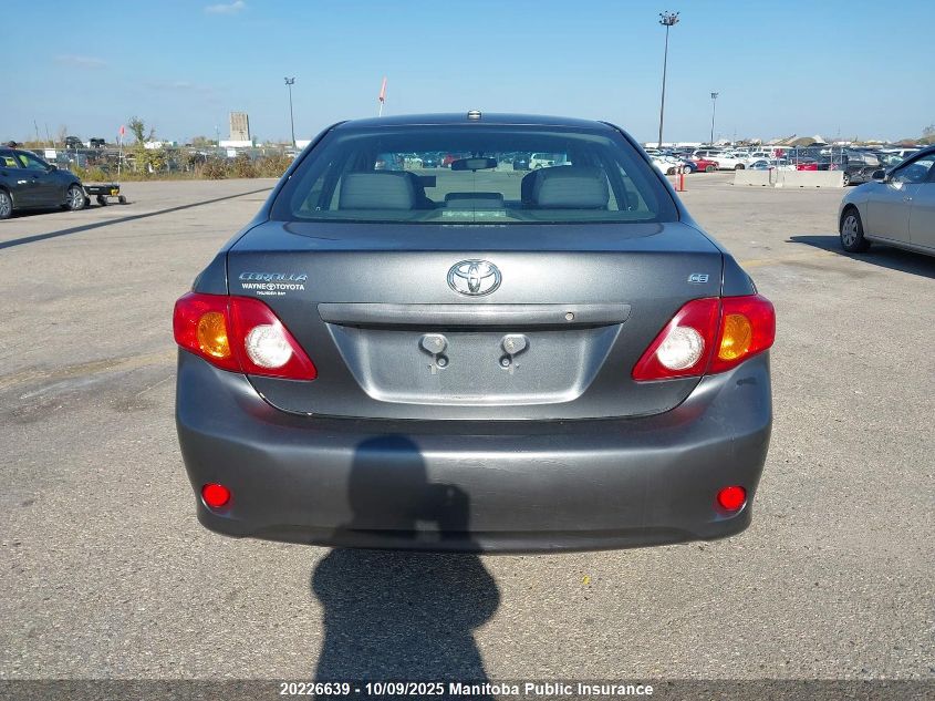 2009 Toyota Corolla VIN: 2T1BU40E69C119142 Lot: 20226639