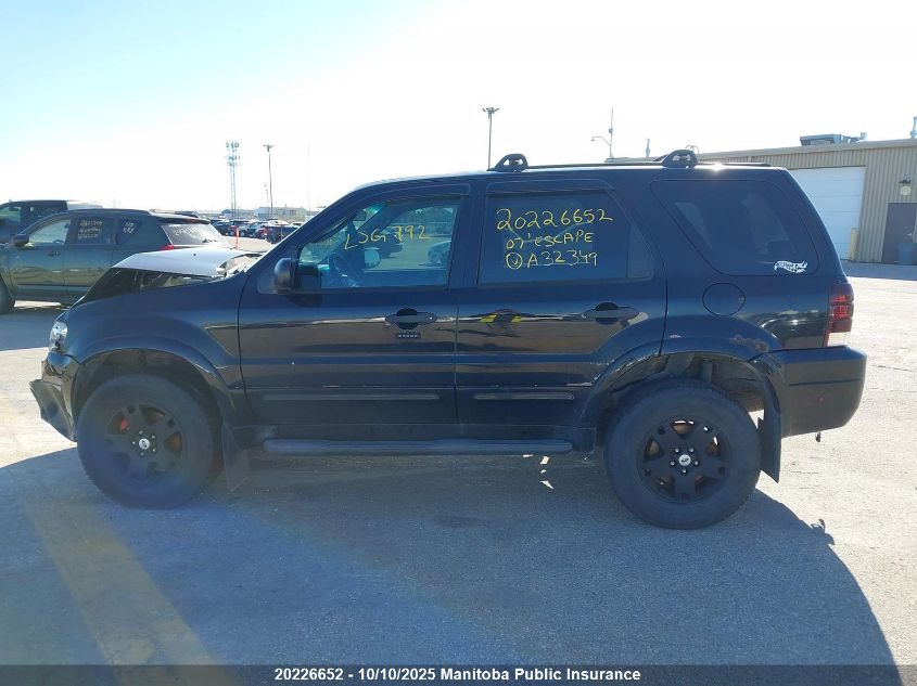 2007 Ford Escape Xlt V6 VIN: 1FMYU931X7KA32349 Lot: 20226652