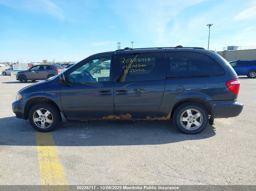 2007 Dodge Grand Caravan VIN: 1D4GP24R67B224745 Lot: 20226717