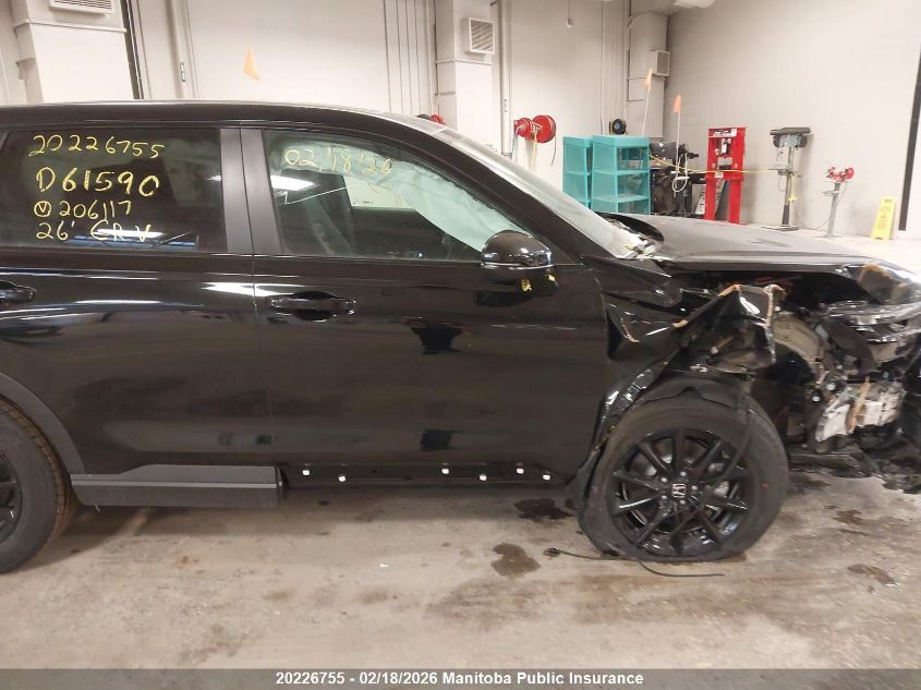 2026 Honda Cr-V VIN: 2HKRS6H71TH206117 Lot: 20226755