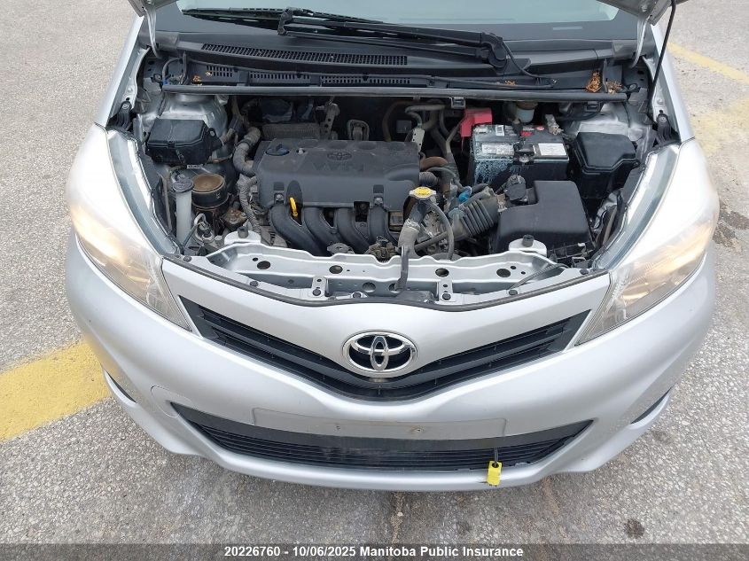 2012 Toyota Yaris Le VIN: JTDKTUD30CD515945 Lot: 20226760