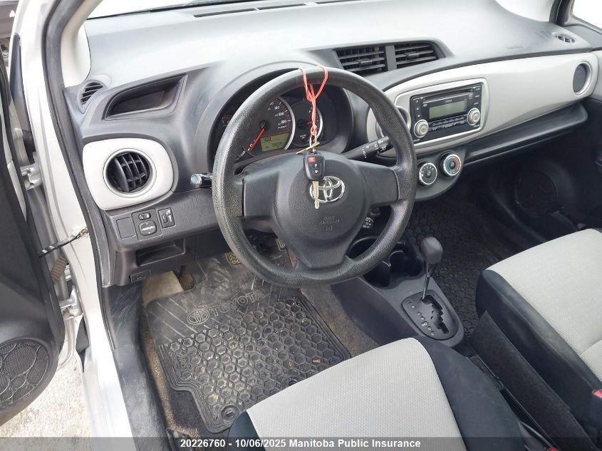 2012 Toyota Yaris Le VIN: JTDKTUD30CD515945 Lot: 20226760