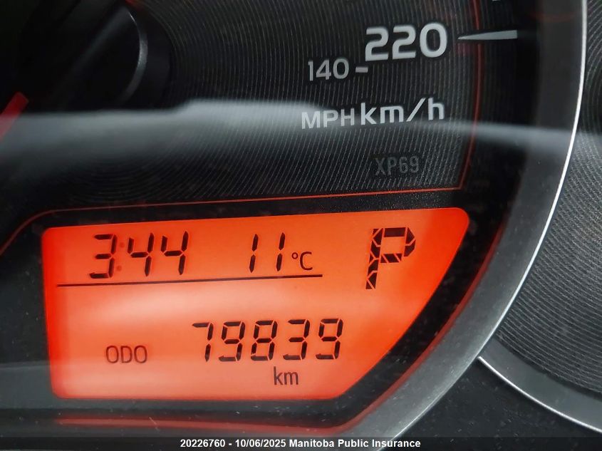 2012 Toyota Yaris Le VIN: JTDKTUD30CD515945 Lot: 20226760