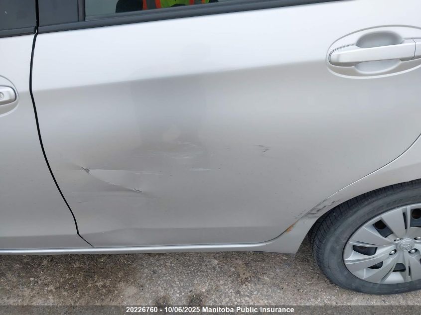 2012 Toyota Yaris Le VIN: JTDKTUD30CD515945 Lot: 20226760