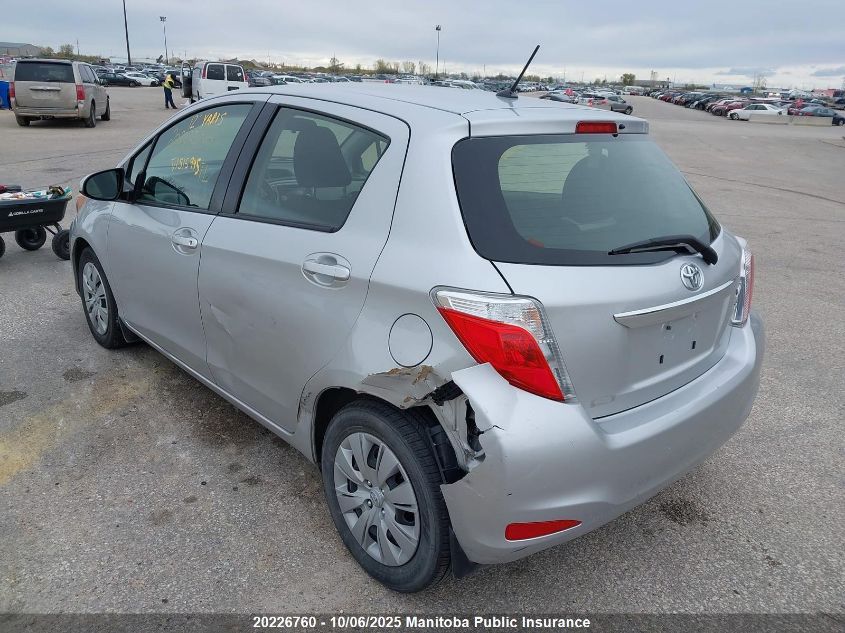 2012 Toyota Yaris Le VIN: JTDKTUD30CD515945 Lot: 20226760